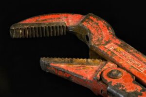 Pipe wrench in Zeist